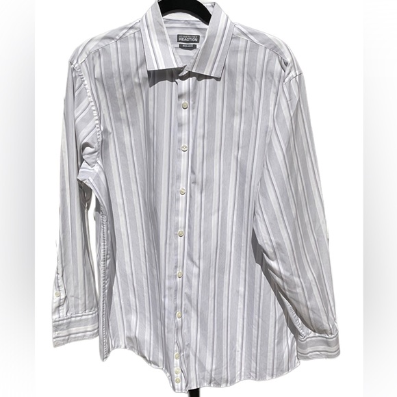 Kenneth Cole Reaction. Regular fit Men’s long sleeve dress 16 1/2 / 32-33 - Picture 3 of 6